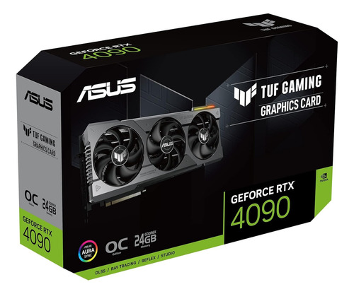 Tarjeta De Video Asus Rtx4090 Geforce Tuf Gaming Oc 24gb Gdd