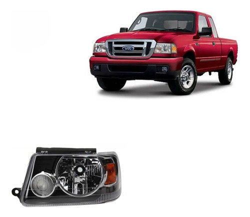 Optico Ford Ranger 2005 2009 Izquierdo