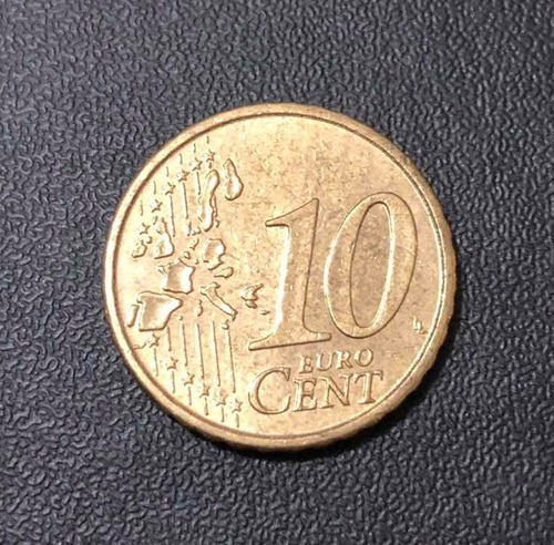 Antiga Moeda Alemanha 10 Euro Cent 2002 #lote03 (Usado)