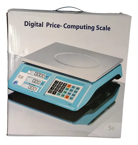Balanza Bascula Electronica Peso Digital Gramera Max 40kg
