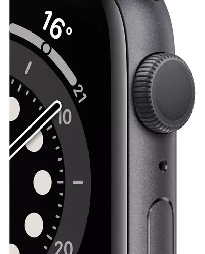 Apple Watch SE (GPS + Cellular, 44mm) - Caixa de alumínio cinza-espacial -  Pulseira esportiva Preto