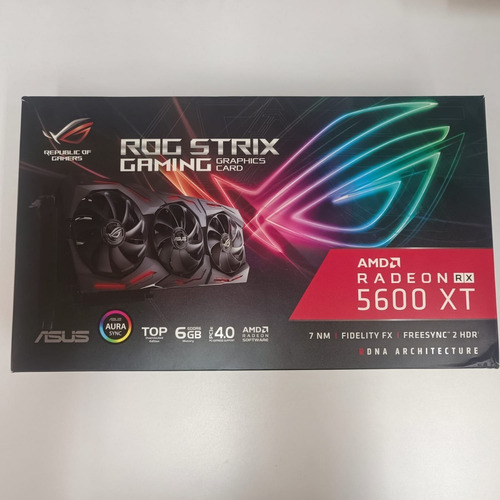 Tarjeta De Video Amd Asus Rog Strix Radeon Rx 5600 Xt 6gb