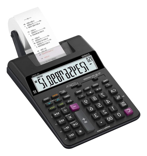 Calculadora Casio Con Impresora Hr-100rc De Escritorio 