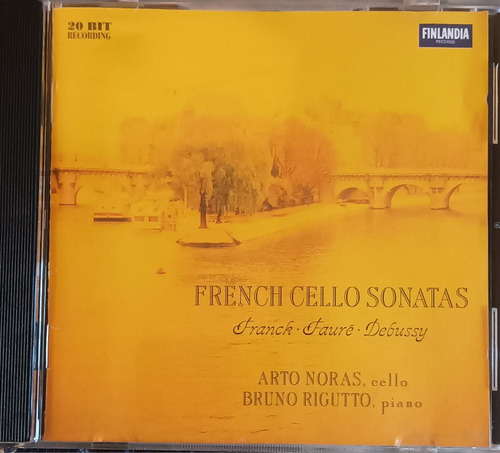 French Cello Sonatas - Franck Fauré Debussy - Cd Como Nuevo