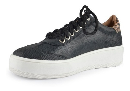 Zapatillas Urbanas De Mujer De Cuero Potter - Ferraro