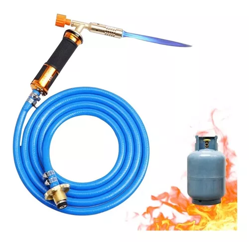  Flame King YSNAX1-003 - Soplete de gas propano para soldar  cobre, descongelar tuberías congeladas, doblado de metales, fontanería e  iluminación de carbón/fogata : Herramientas y Mejoras del Hogar