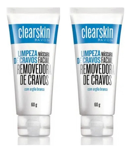 Kit Máscara Facial Removedora De Cravos (2 Unidades) - Avon