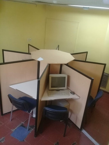 Mueble De 8 Boxes Para Computacion, Telefonia, Etc.