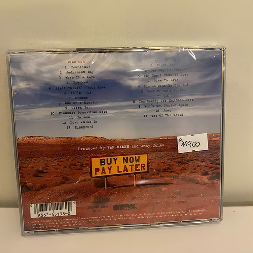 Van Halen Live: Right Here, Right Now. Cd Eu
