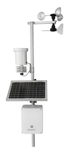 Estação Meteorológica C/ Datalogger + Fonte Solar - Autônoma