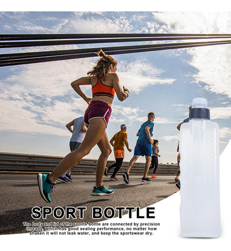 Botella De Agua Deportiva Transparente Botella De Bebida Exp