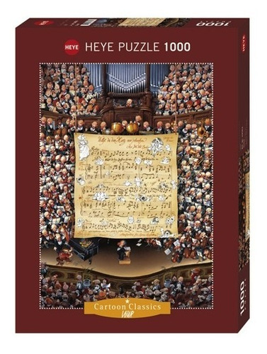 Puzzle 1000pz- Score - Cartoon Classics  Heye 29564