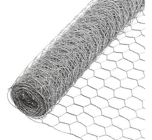 Fencer Wire Gauge 20 Galvanizado Poultry Hex Netting Con 2 P