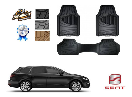 Tapetes Armor All 3pz Seat Leon Wagon 2014 A 2020 Original