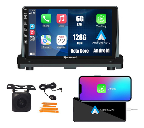 Radio Estéreo Android Para Volvo Xc90 2004-2014 6+128g