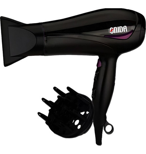 Secador De Cabello Onida On-093 Profissional 5500w Bivolt Cor Preto 110V/220V