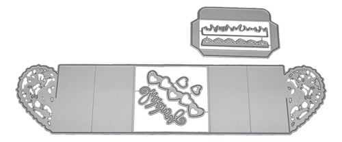 Plantilla De Bricolaje Para Scrapbo, Funda Para Cortar Metal