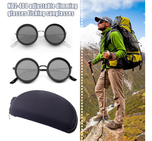 Gafas De Sol Nd2-400 Con Atenuación Ajustable Para Escalada