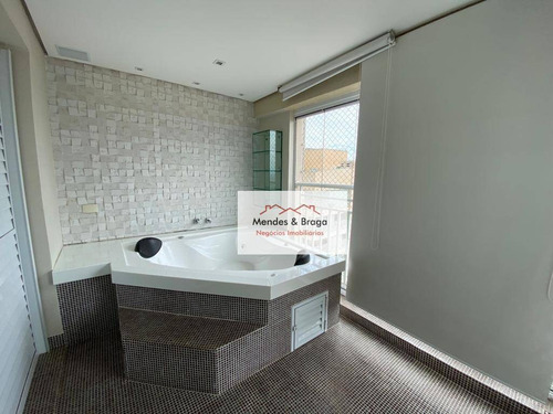 Imagem 26 de 30 de Cobertura Com 3 Dormitórios À Venda, 234 M² Por R$ 2.485.000,00 - Vila Augusta - Guarulhos/sp - Co0019