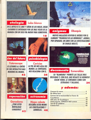 Revista Conozca Mas || Año 3 Febrero-1992 (Usado)