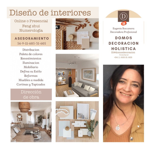Imagen 3 de 10 de Reformas-diseño De Interiores- Feng Shui-numerologia