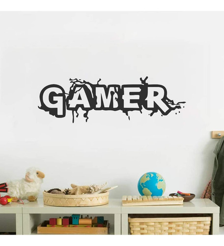 Pegatinas De Pared Gamer Para Habitacin De Nios, Vinilo Para