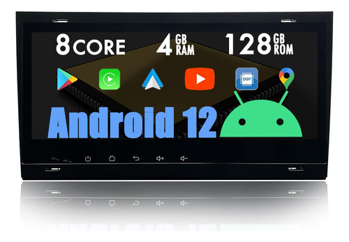 Auxoaudiotek Android 12 Estereo De Coche Carplay Gps Para Au