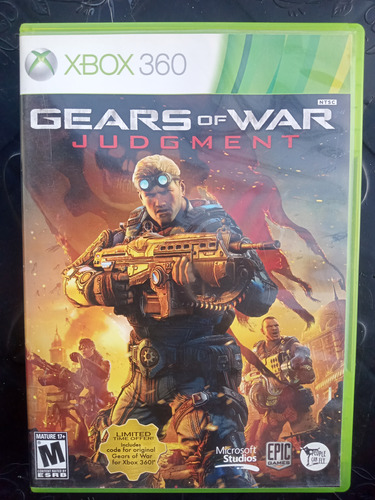Gears Of War Judgment Xbox 360 Físico Original Multijugador