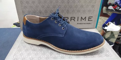 Zapatos Casuales Originales Cuero Azul Hombre MercadoLibre