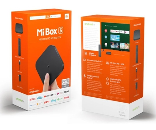Xiaomi Mi Box S Android Tv Stock Version Internacional