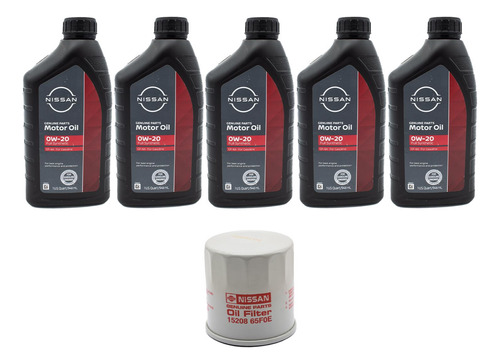 Kit Afinación Sintétic+filtro Aceite Sentra 2013-2019 Nissan