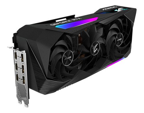 Tarjeta De Video Aorus Geforce Rtx 3070 Ti Master 8g Rgb Lcd