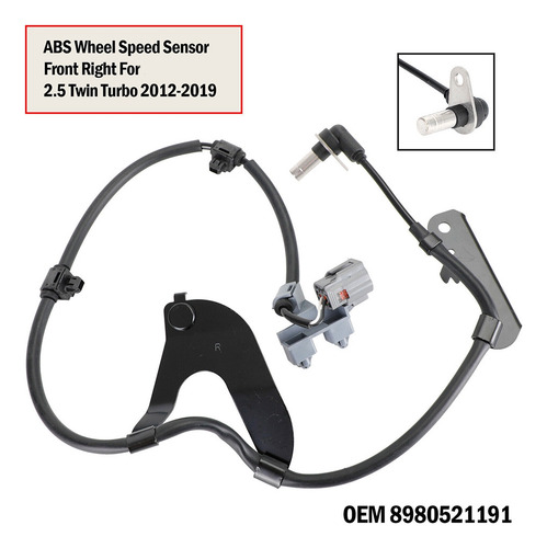 Kyl1 Sensor De Abs Compatible Dmax D-max Mux 8980521191
