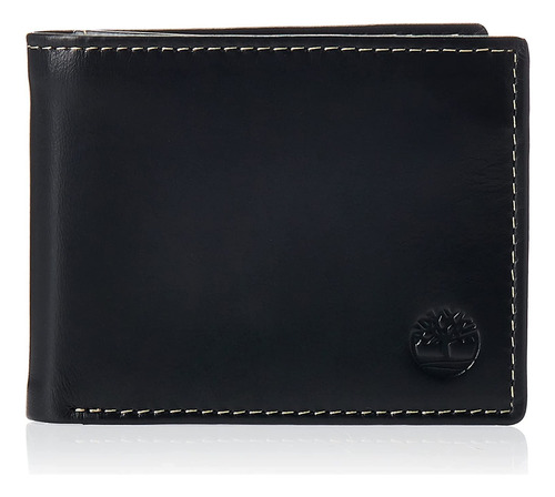 Timberland Cartera De Piel Para Hombre Mod Passcase Color Negro