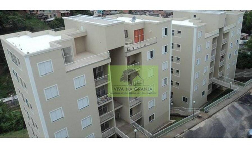 Imagem 23 de 28 de Apartamento Com 2 Dormitórios À Venda, 55 M² Por R$ 250.000,00 - Granja Viana - Cotia/sp - Ap0065