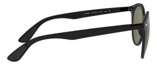 Gafas de sol negras polarizadas Ray Ban Rb4296 601s9a Liteforce de 51 mm