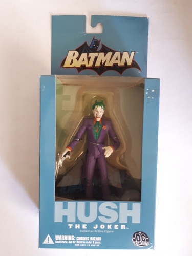 Figura Joker Guasón Serie Hush Jim Lee Dc Direct Batman 