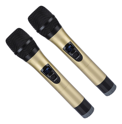 Micrófono De Mano Inalámbrico Vhf Universal Con Receptor
