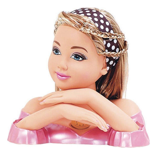 Boneca Busto Charmosa Loira - Cotiplás