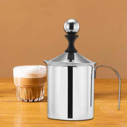 Espumador De Leche De 400ml, Jarra Para Espumar Café Con