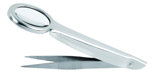 Pinzas De Precisión Reparación Con Lupa Punta Recta Tactix
