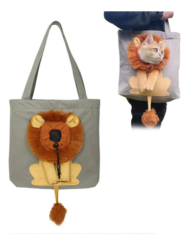 Bolsas Transportadoras De Mascotas Pettit Con Dibujo De Leon