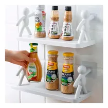 Comprar Pack3 Estante De Cocina En Color Blanco Y+papel De Regalo
