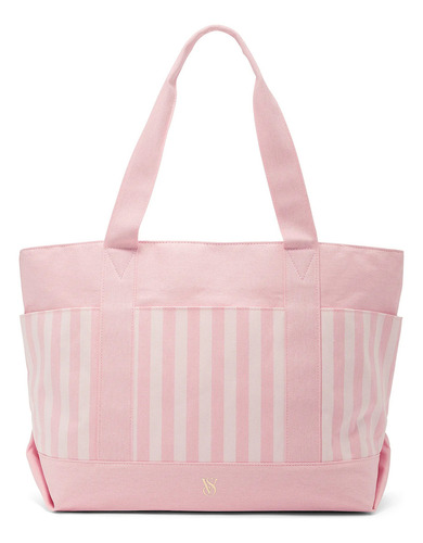 Bolso De Rayas Rosas Victoria's Secret Color Rosa