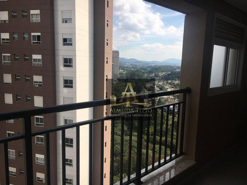 Imagem 8 de 15 de Apartamento Com 1 Dormitório Para Alugar, 44 M² Por R$ 2.500,00/mês - Empresarial 18 Do Forte - Barueri/sp - Ap3473