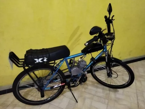 Bicicleta Azul Motorizada 80cc Aro 26, Produto Masculino Bicicleta Nunca  Usado 77256613