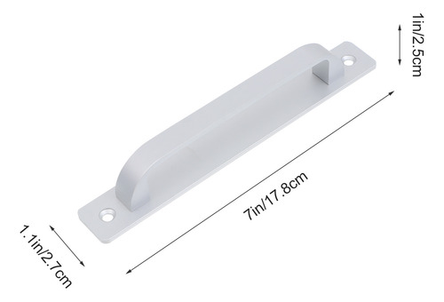 2 Piezas De Manijas De Aleación De Aluminio Para Gabinetes,