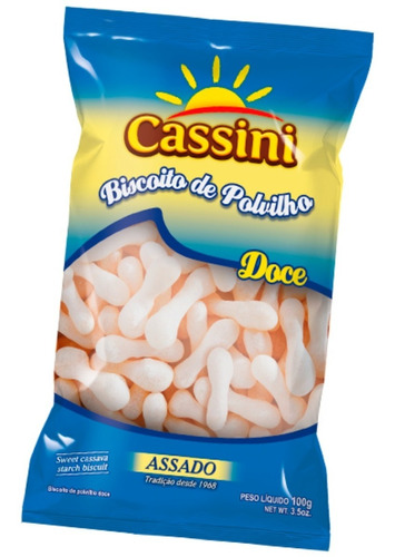 Biscoito Doce De Polvilho Cassini 100g