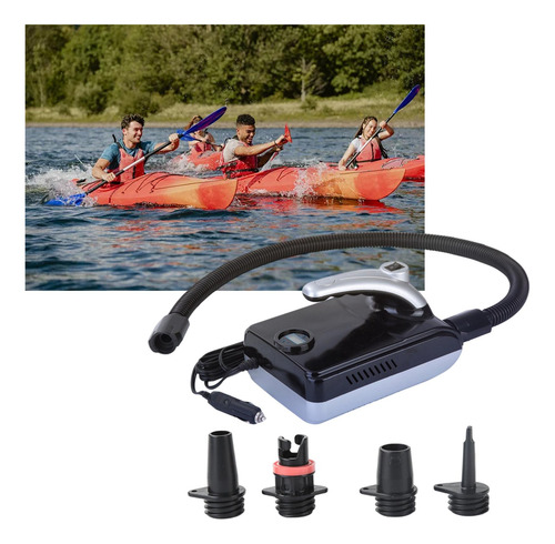 Inflador De Bomba De Aire Eléctrico Digital De 12v 20psi