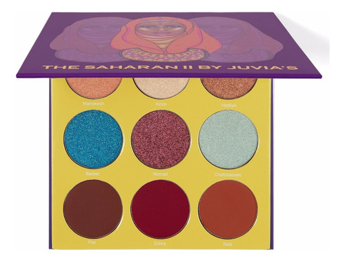 Paleta Juvias Place The Saharan 2 Eyeshadow